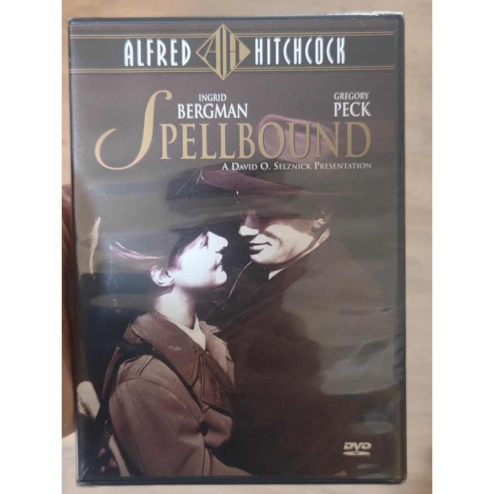 Spellbound DVD Alfred Hitchcock Ingrid Bergman Gregory Peck DV10810 New Sealed